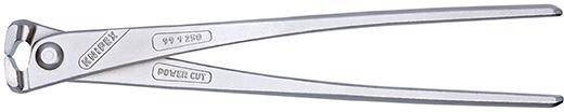 KNIPEX 99 14 250 Kraft-Monierzange hochübersetzt glanzverzinkt 250 mm