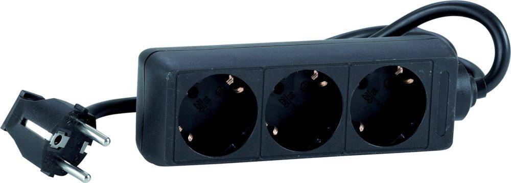 Steckdosenleiste IP201,4m 3-fach H05VV-F3G1,0