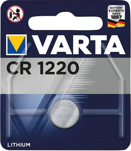 Varta Knopfzelle CR 1220 3 V 1 St. 35 mAh Lithium LITHIUM Coin CR1220 Bli 1