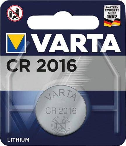 Varta Knopfzelle CR 2016 3 V 1 St. 90 mAh Lithium LITHIUM Coin CR2016 Bli 1