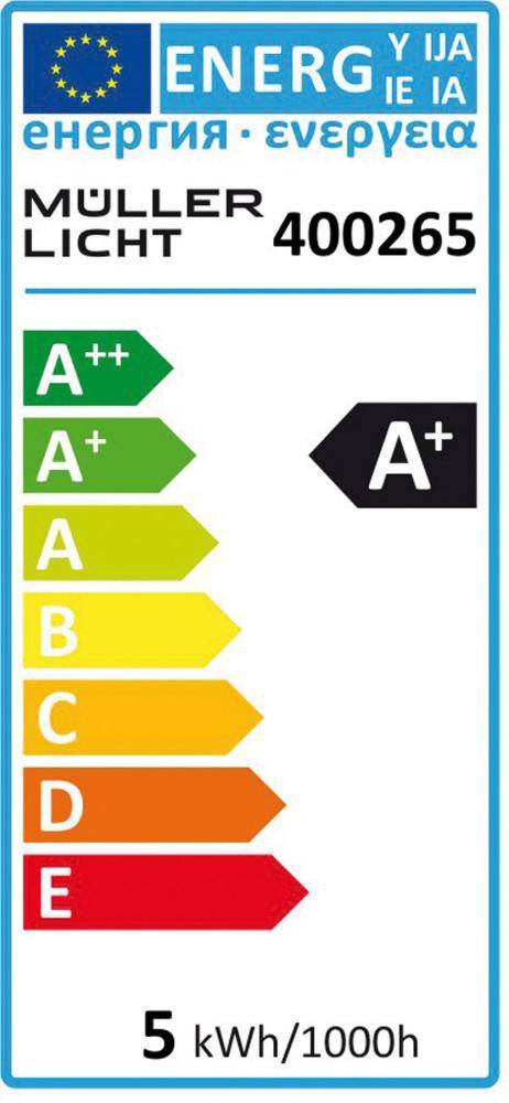 Müller-Licht 400265 LED EEK G (A - G) S14s Röhrenform 4.6 W = 28 W Warmweiß (Ø x L) 30 mm x 300 mm 1 St.