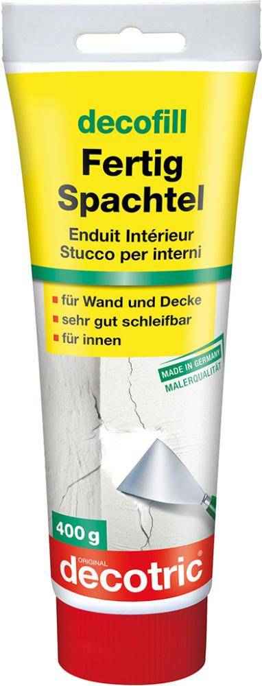 Decofill Fertigspachtel 400 g Tube,innen decotric
