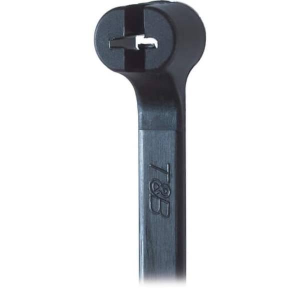 ABB TY234MX-RW Ty-Rap Rail, Kabelbinder mit Stahlnase 356x2,4mm, schwarz, UV bes