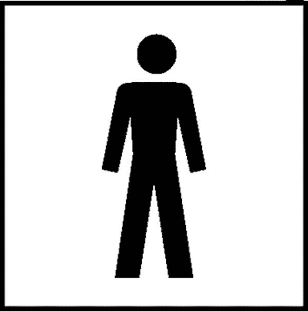 Symbolschild selbstklebend Graphic-Line Classic, Kunststoff, Größe 15,00 cm x 15,00 cm Version: 16 - Bild Nr.: 16