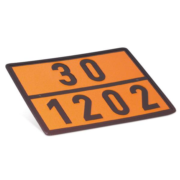 Gefahrstofftafel nach GGVS/ADR, Einstofftafel für Heizöl / Diesel, 40x30 cm ADR/GGVS