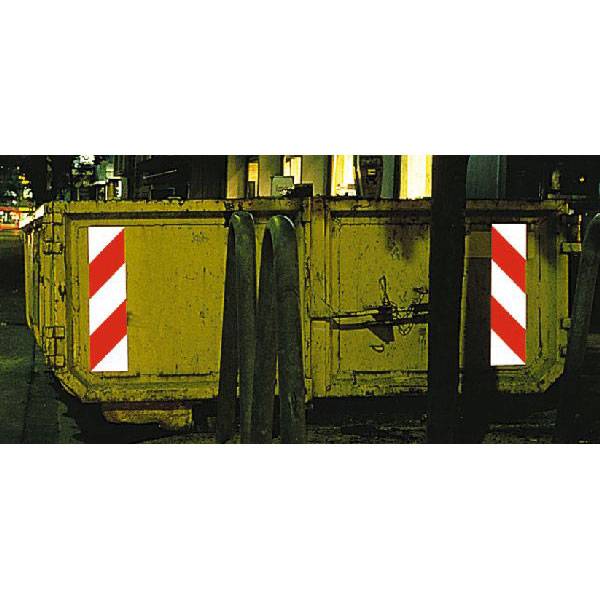 Warnmarkierung Container, Komplettset für 1 Container, 70,5x14,1 cm