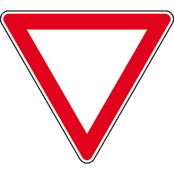 Vorfahrt gewähren Verkehrsschild STVO 205, 90 cm StVO - Nr. 205