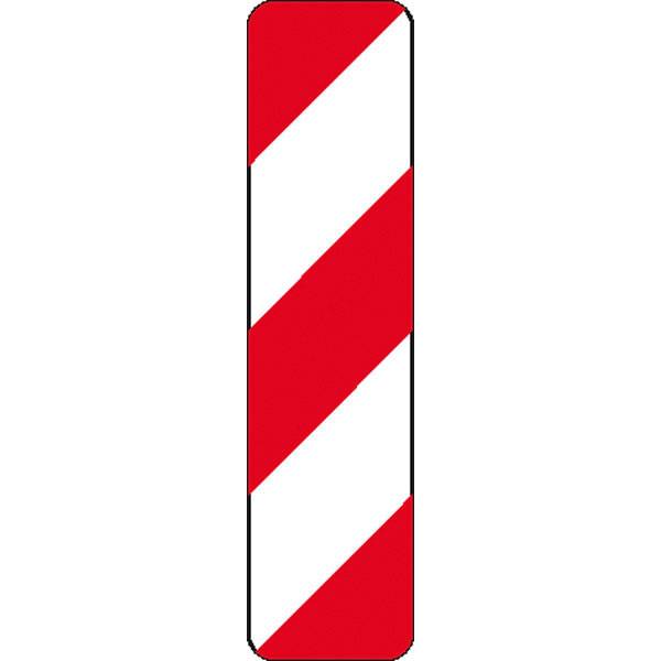 Leitbake linksweisend Verkehrsschild StVO Nr. 605-10, 100 x 25 cm StVO - Nr. 605-10