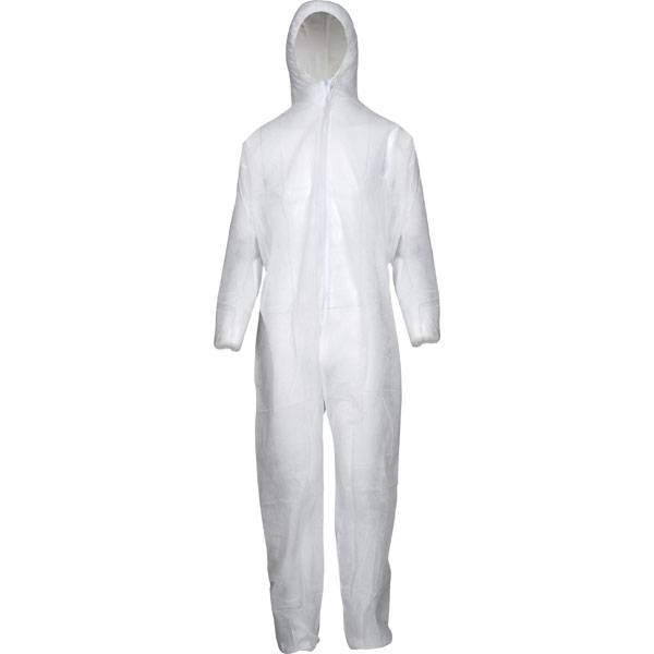 Schmutzanzug Overall Kategorie I, weiß, Größe: L - 2XL Version: L - Größe: L