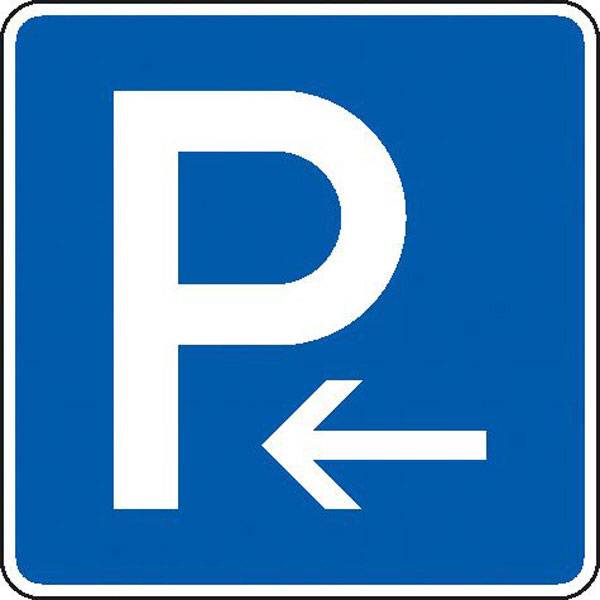 Parkplatz (Anfang), Verkehrsschild StVO Typ 1, Nr. 314-10, 60x60 cm StVO - Nr. 314-10