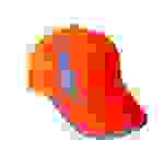 Warn-Kappe für Erwachsene mit Reflexelementen, Farbe: orange