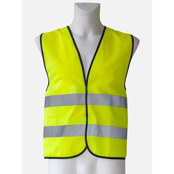 Warnweste zum Bedrucken, Farbe: fluoreszierend gelb Version: XL - Größr: XL