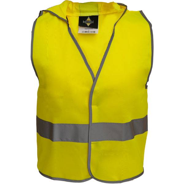 Kinderwarnweste Farbe: gelb