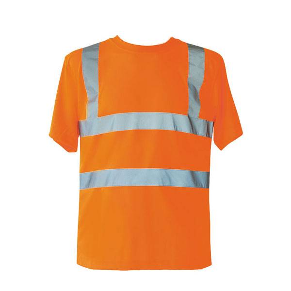 Korntex Warnschutz T-Shirt, fluoreszierend orange, Größe: M - 3XL Version: L - Größe L