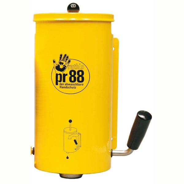 rath's Wandspender für pr88 Hautschutzcreme in 1,6 Liter-Spenderkartusche (Artikel UR8812)