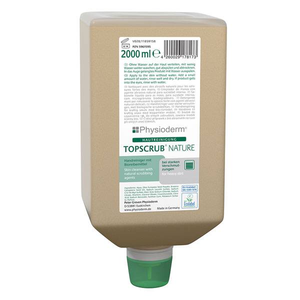 Physioderm Topscrub Nature Hautreinigung Varioflasche, Inhalt: 2000 ml