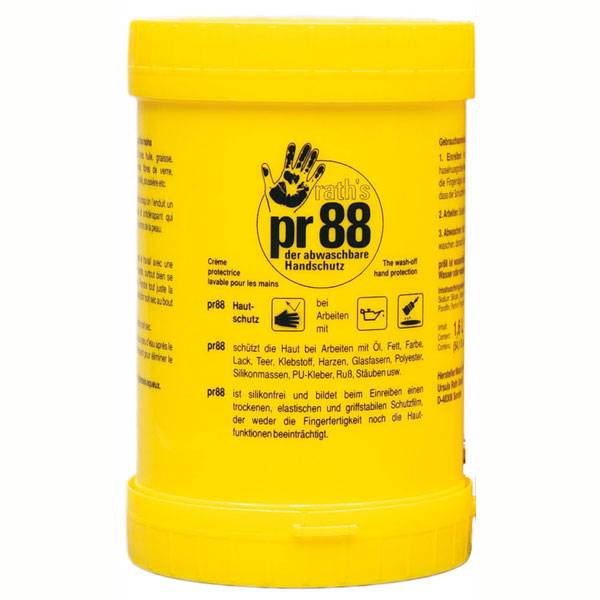 rath's Hautschutzcreme, bei stark haftender Verschmutzung, für Wandspender Artikel UR 1088, Dose 1600 ml