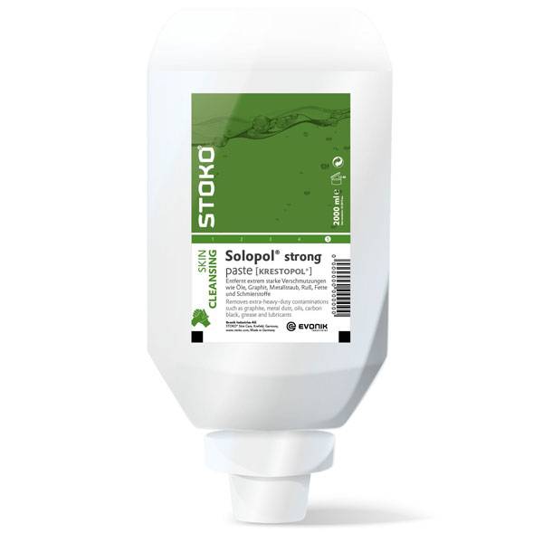 Handreiniger mit Reibemittel bei extremem Schmutz, lösemittelfrei, seifenfrei, 2000ml Flasche