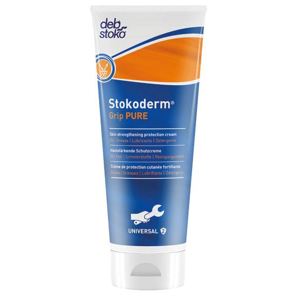 Hautschutz Creme Stokoderm Grip PURE Tube bei wechselnden Hautbelastungen