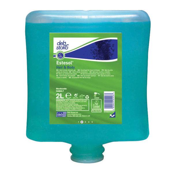 Duschgel für Haut und Haar Estesol Hair&amp; Body 2 L Softflasche