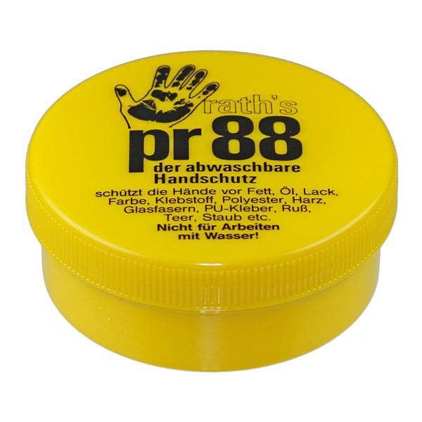 rath's Hautschutzcreme, für öligen, fettigen Schmutzbereich u. stark haftendeVerschmutzungen, Dose 100 ml