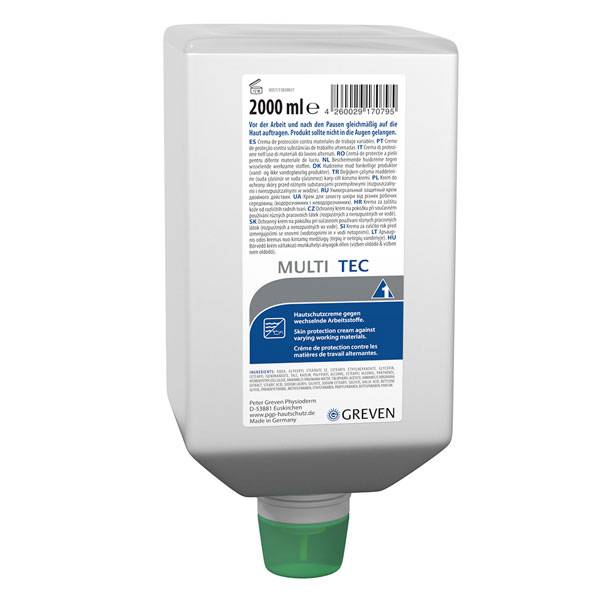 Greven Multi Tec Hautschutz Varioflasche, Inhalt: 2000 ml