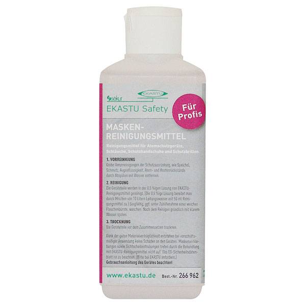 Zubehör zu Atemschutzmasken, Maskenreinigungsmittel, Konzentrat, 250 ml