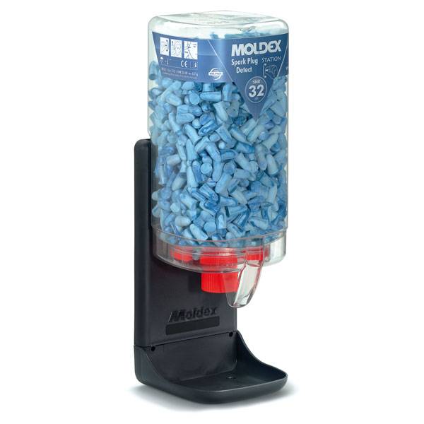 Moldex Gehörschutzstöpsel Spark Plugs Detect Spender, SNR-Wert: 32 dB, 500 Paar
