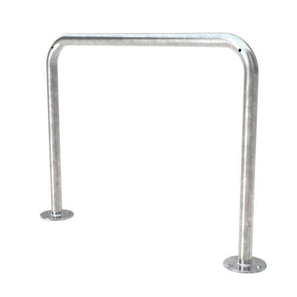 Anlehnbügel, zum Aufdübeln, feuerverz. 120 x 80 cm