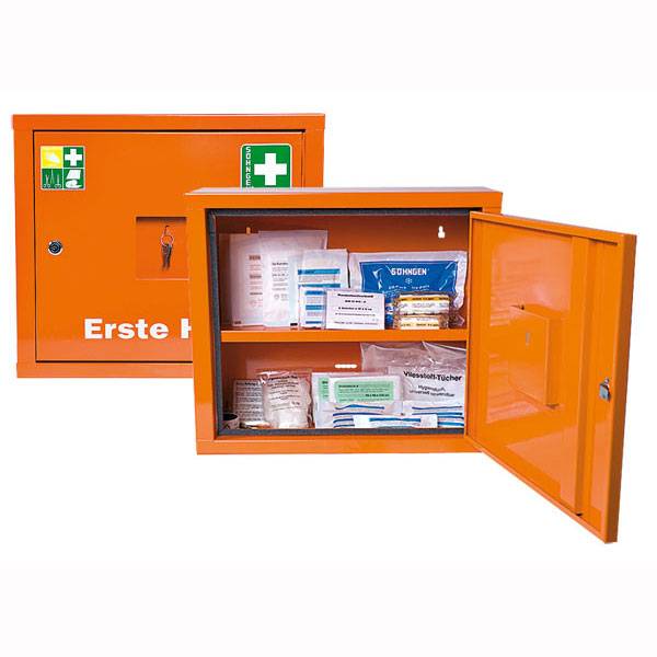 Verbandschrank EUROSAFE, weiß, Norm DIN 13169, Gr. 49x56x20cm
