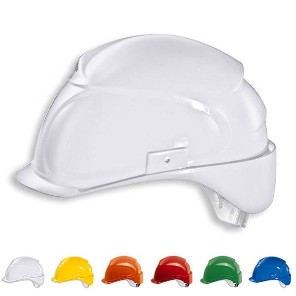 uvex airwing B-S-WR m. Lftg. drei Ventilationsöffnungen, kurzer Schirm Version: 01 - Farbe: weiß