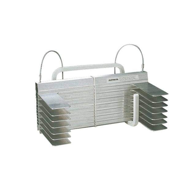 Rettungsleiter KF-Kompakt A12, Stahlseil+Alusprossen, Länge 12m, Stockwerke 4, Gewicht 8,9kg