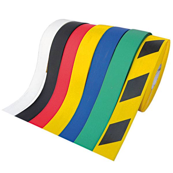 Bodenmarkierungsband WT-500, (BxL): 5,0 cm x 25,0 m, Materialstärke: 1,1 mm, rot