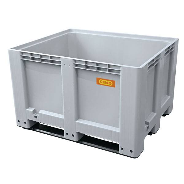 CEMO Logistikbox 610 Liter, mit 3 Kufen
