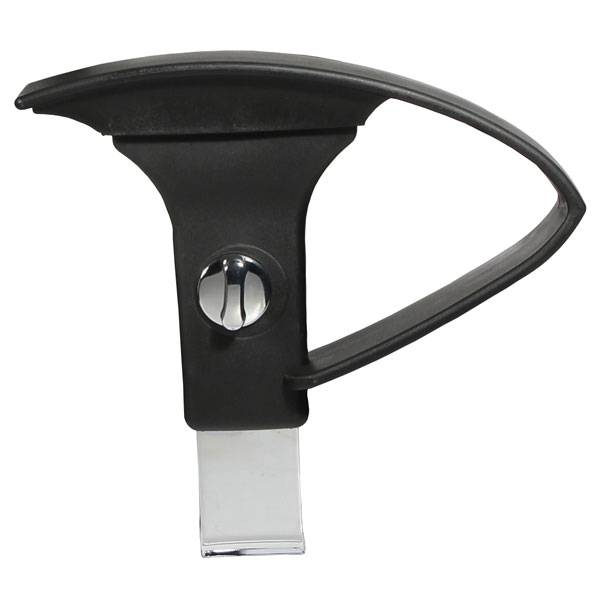 TOPSTAR Armlehnen U2, schwarz/chrom, 1 Paar = 2 Armlehnen