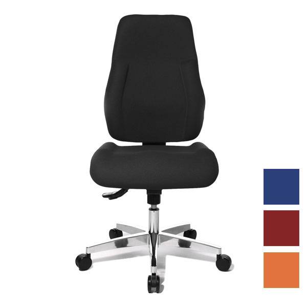 TOPSTAR P91 Bürostuhl, ohne Armlehnen, bis 110 kg Gewicht: 18,4 kg Version: 04 - orange