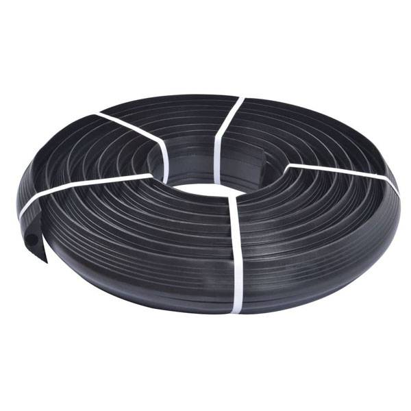 Gummi-Kabelkanal, 1 Kanal, Länge: 10,0 m