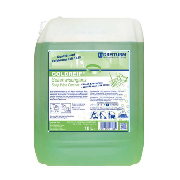 DREITURM Goldreif Seifenwischglanz, Inhalt: 10 l