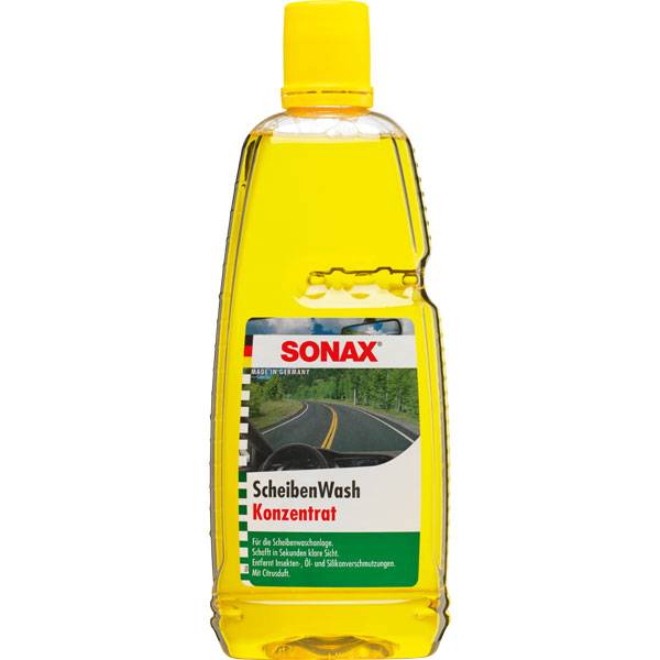 SONAX 02603000 ScheibenWash Konzentrat mit Citrusduft 1 l