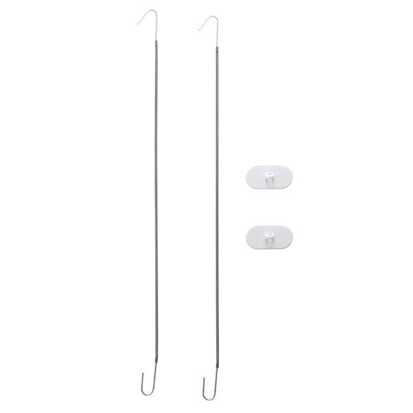 Posterrahmen Zubehör, Spannrahmensystem, Fußplatte als Aufsteller