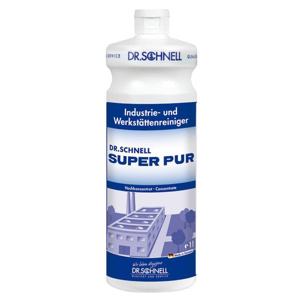 Industrie- und Werkstattreiniger SUPER PUR ,extrem starkes Lösevermögen, 1 Liter