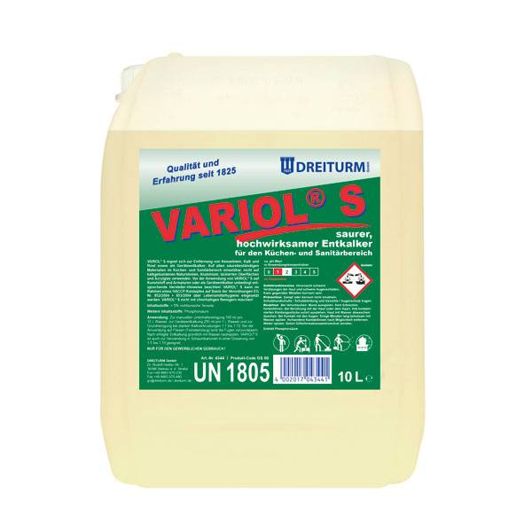 DREITURM Variol S hochwirksamer Entkalker, Inhalt: 10 l