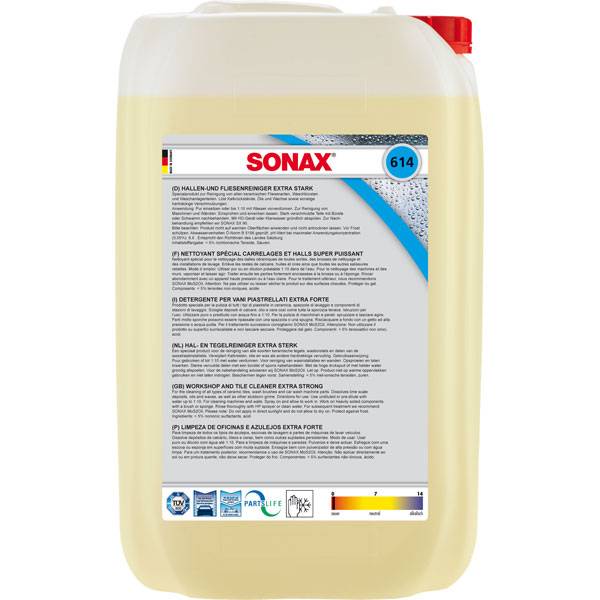 SONAX 06147050 Hallen- und FliesenReiniger extra stark 25 l