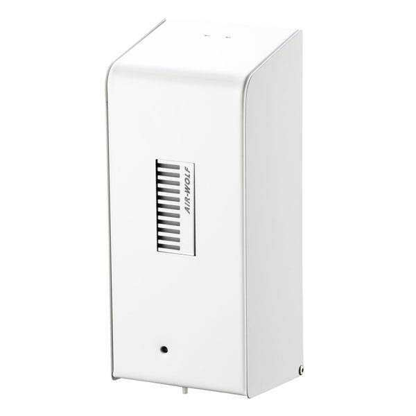 AIR-WOLF Sensor-Seifenspender, Edelstahl weiß, HxBxT: 26,4 x 11,1 x 10,3 cm