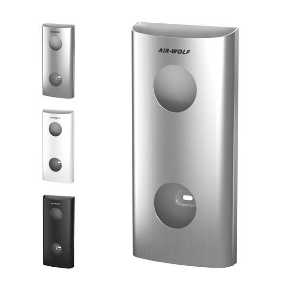 AIR WOLF Hygienebeutelspender Edelstahlgehäuse, frei befüllbar Version: 03 - schwarz matt