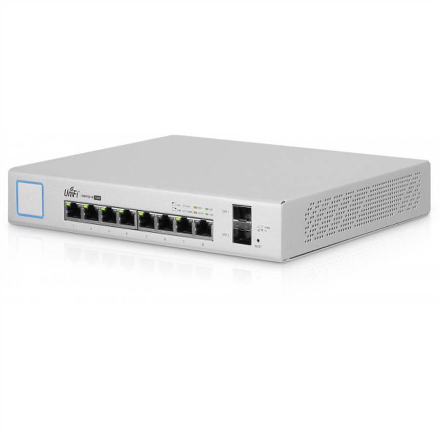 Ubiquiti Networks US-8-150W Netzwerk Switch 8 + 2 Port PoE-Funktion