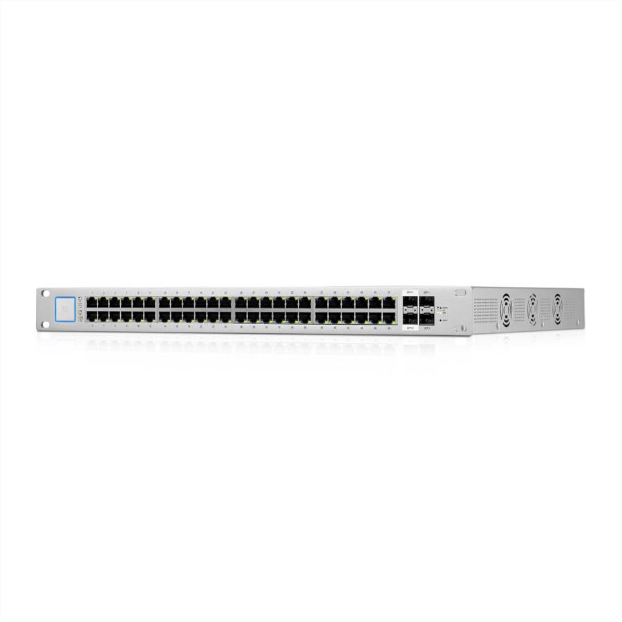 Ubiquiti US-48-500W 48-Port PoE+ Switch Managed Gigabit mit SFP Rackmount 24V