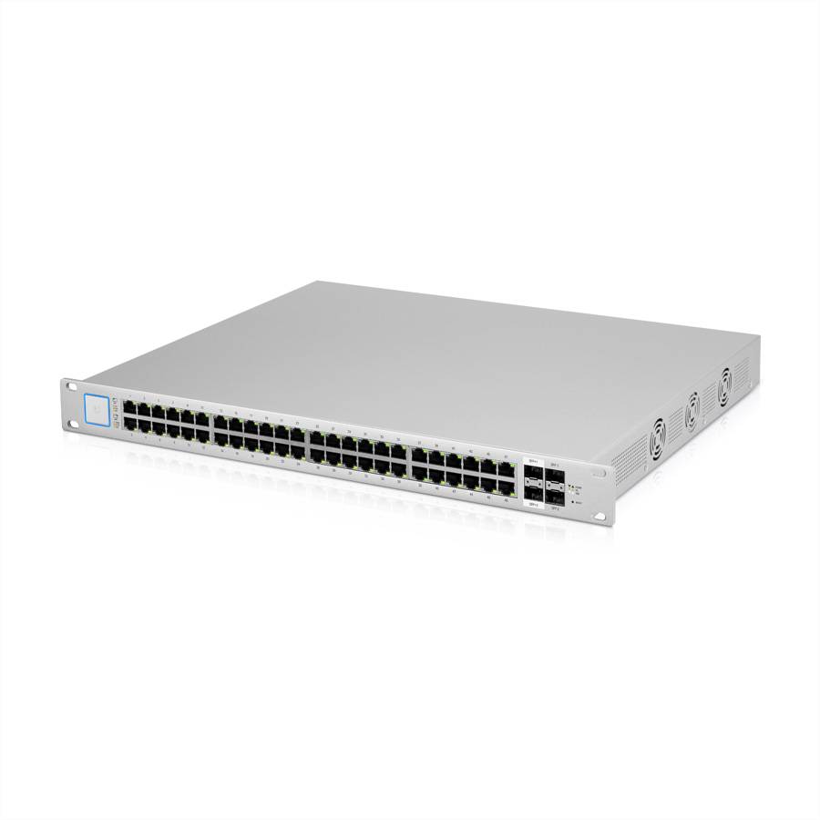 Ubiquiti US-48-500W 48-Port PoE+ Switch Managed Gigabit mit SFP Rackmount 24V