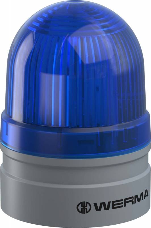 Werma Signaltechnik Signalleuchte Mini TwinLIGHT 24VAC/DC BU 260.510.75 Blau 24 V/DC