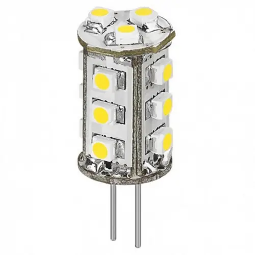 LED-Chip für G4 Lampensockel mit 15 SMD LEDs warm weiß Energieeffizienz-Klasse A++ LED-Chip für G4 Lampensockel mit 15 SMD LEDs warm weiß Energieeffizienz-Klasse A++